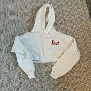 Cropped hoodie